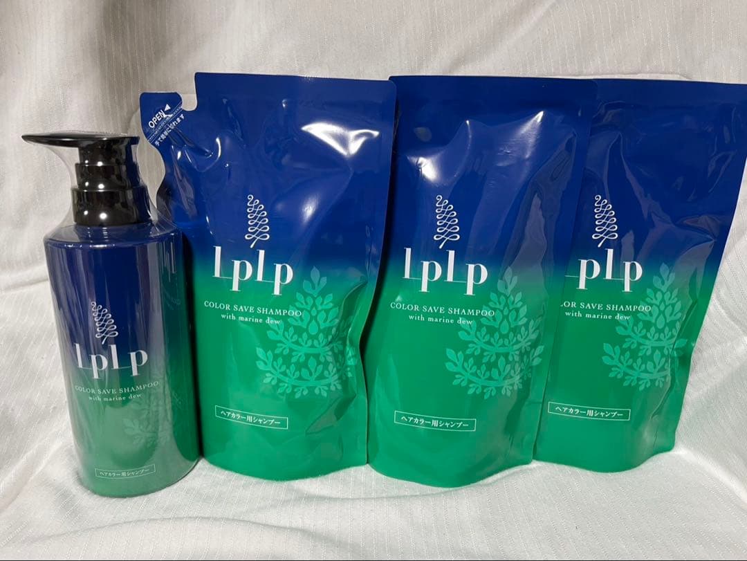 LPLP ヘアカラー用シャンプー ボトル 詰め替え セット