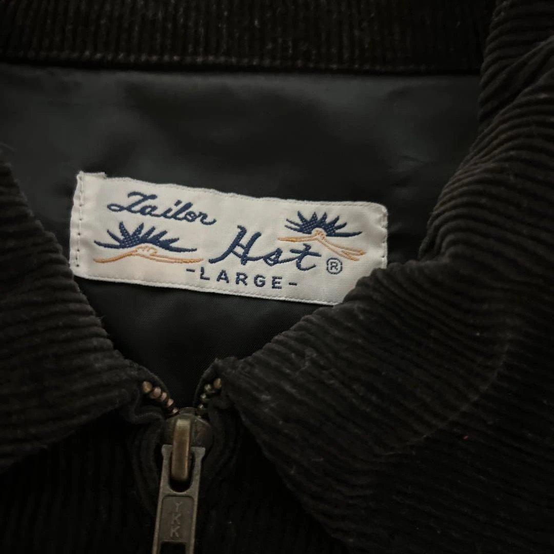 スーベニア コーデュロイジャケット ブラック 短丈