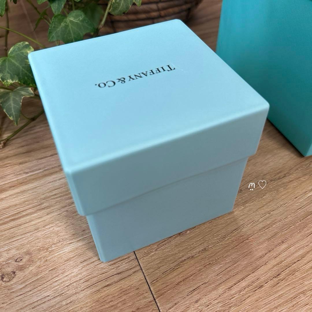 ティファニー　ボーンチャイナ製ブルーボックス　陶器小物入れ　インテリア　オブジェ