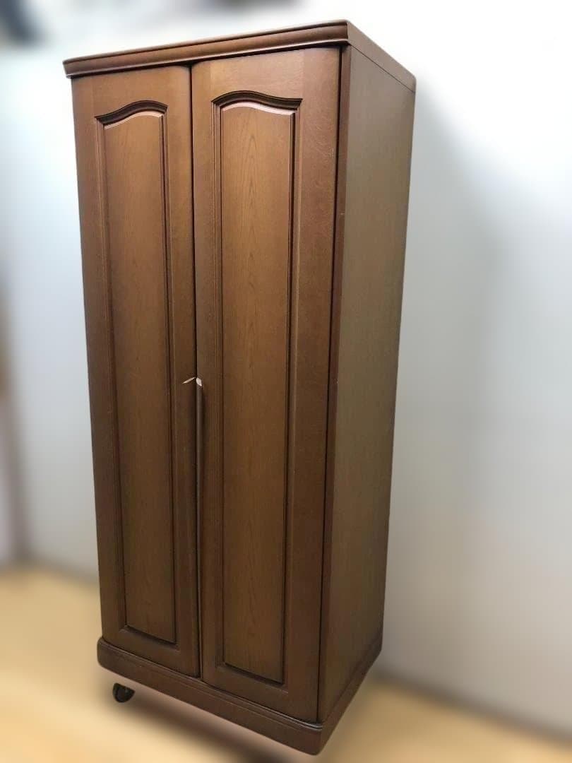 府中家具　桐たんす　佐々木木工　大塚家具　洋ダンス　2枚扉　250523-4