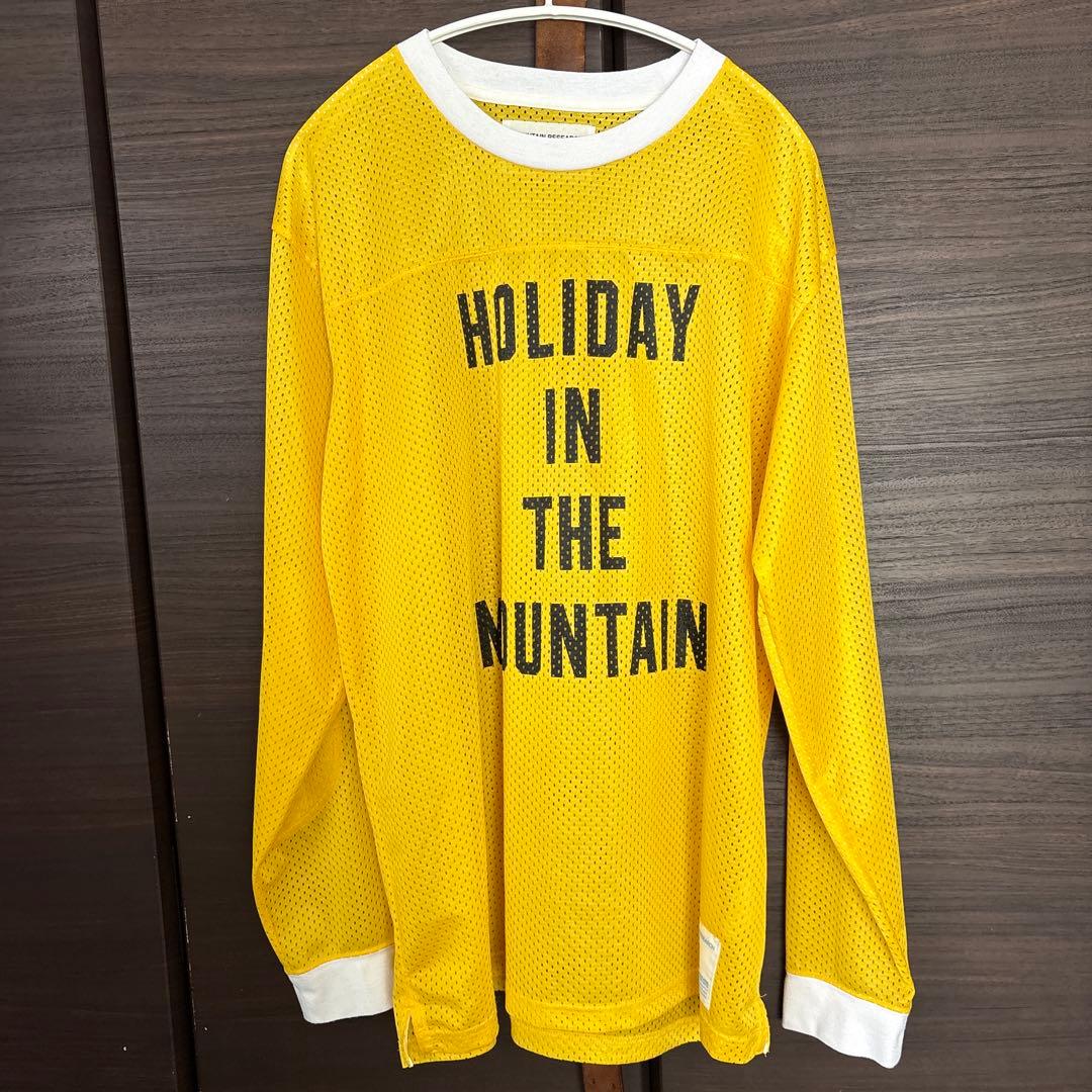 mountain research メッシュロンT