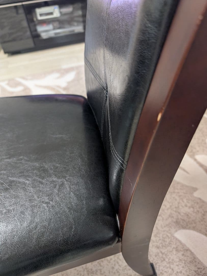 【美品】高級ダイニングテーブルセット　150サイズ ベルグN150