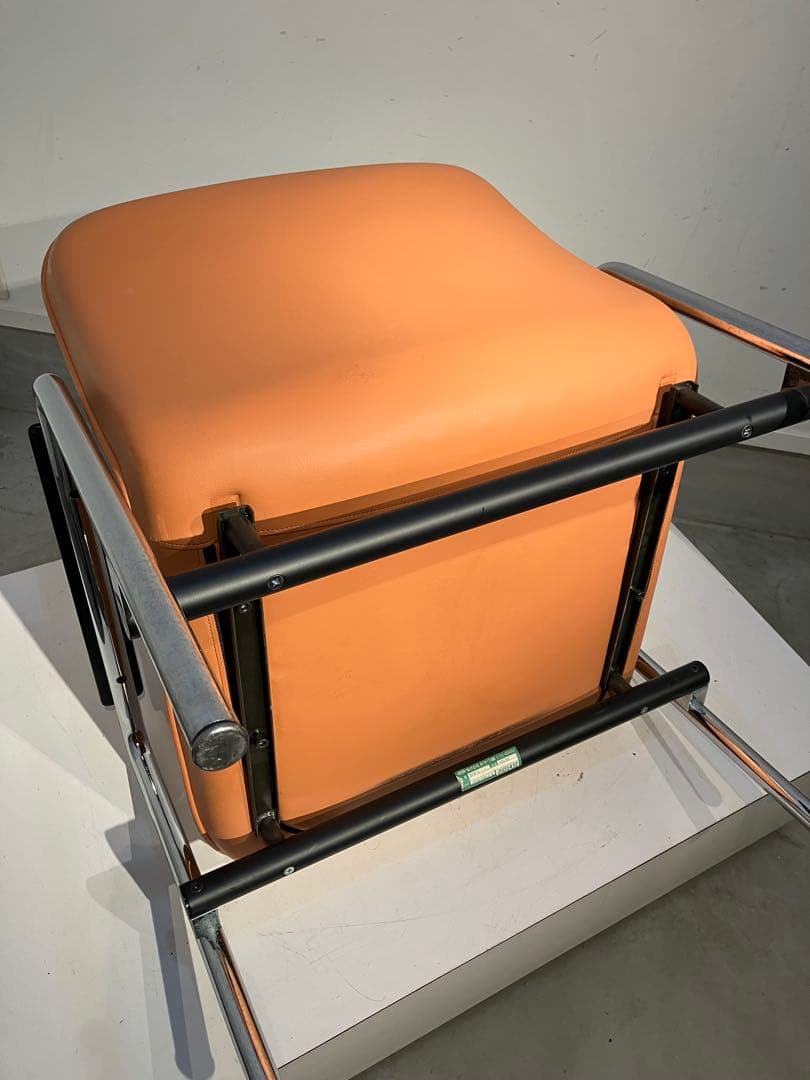 アリスさま専用　ホウトク、レトロ、デザイン、シングルチェア②美品スペースエイジ