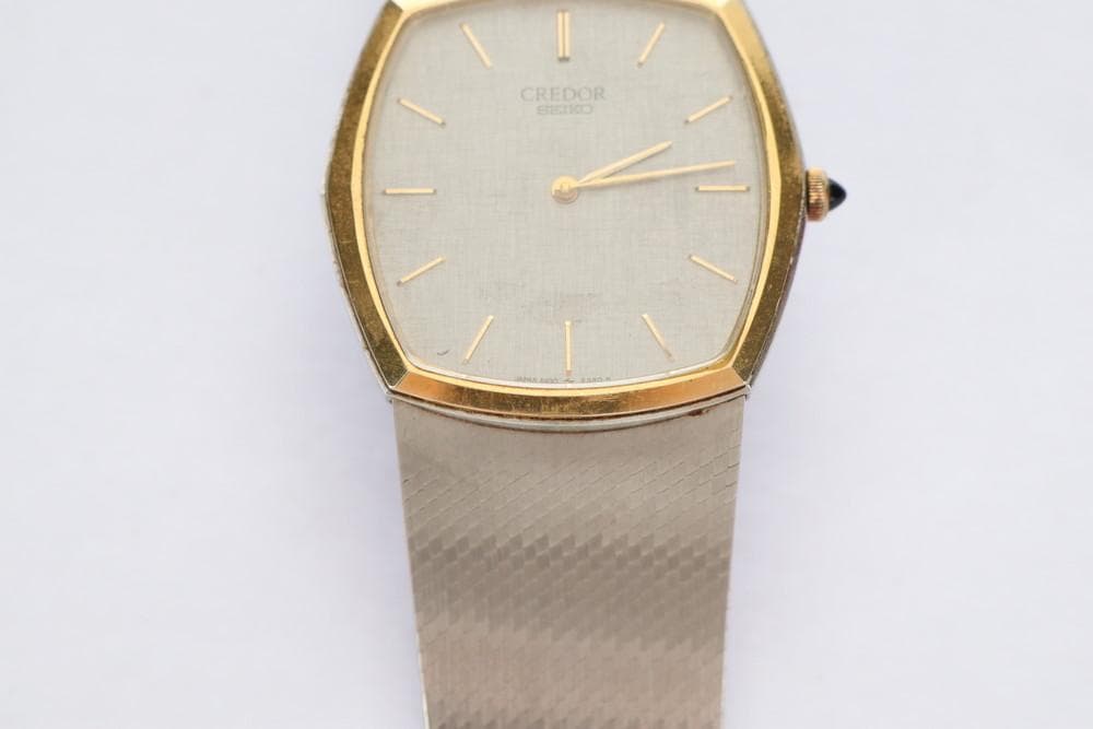 ◆SEIKO CREDOR QUARTZ スクエア ビンテージ腕時計 09133