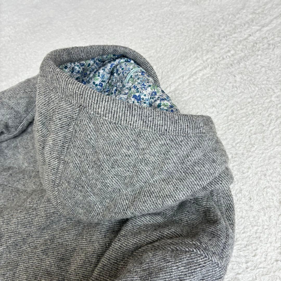 美品 ニューヨーカー リバティ キルティングコート XL ダッフルコート ウール