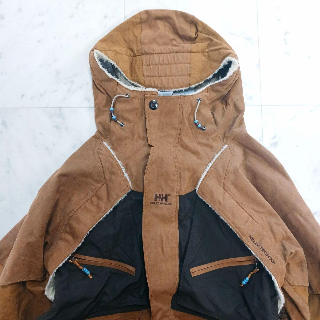 【希少】ヘリーハンセン スキースノボーウェアー 上下　ボア　スウェード