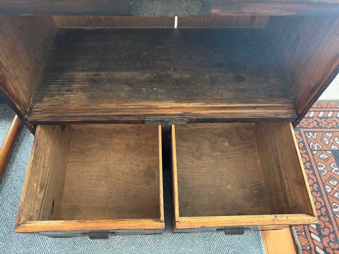 【古家具・古道具】木製 箪笥 タンス 棚 昭和レトロ 収納