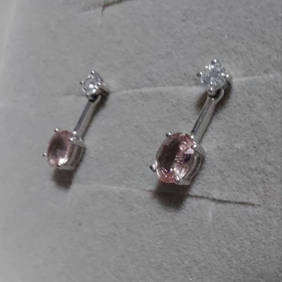 G*a様 パパラチアサファイア ピアス