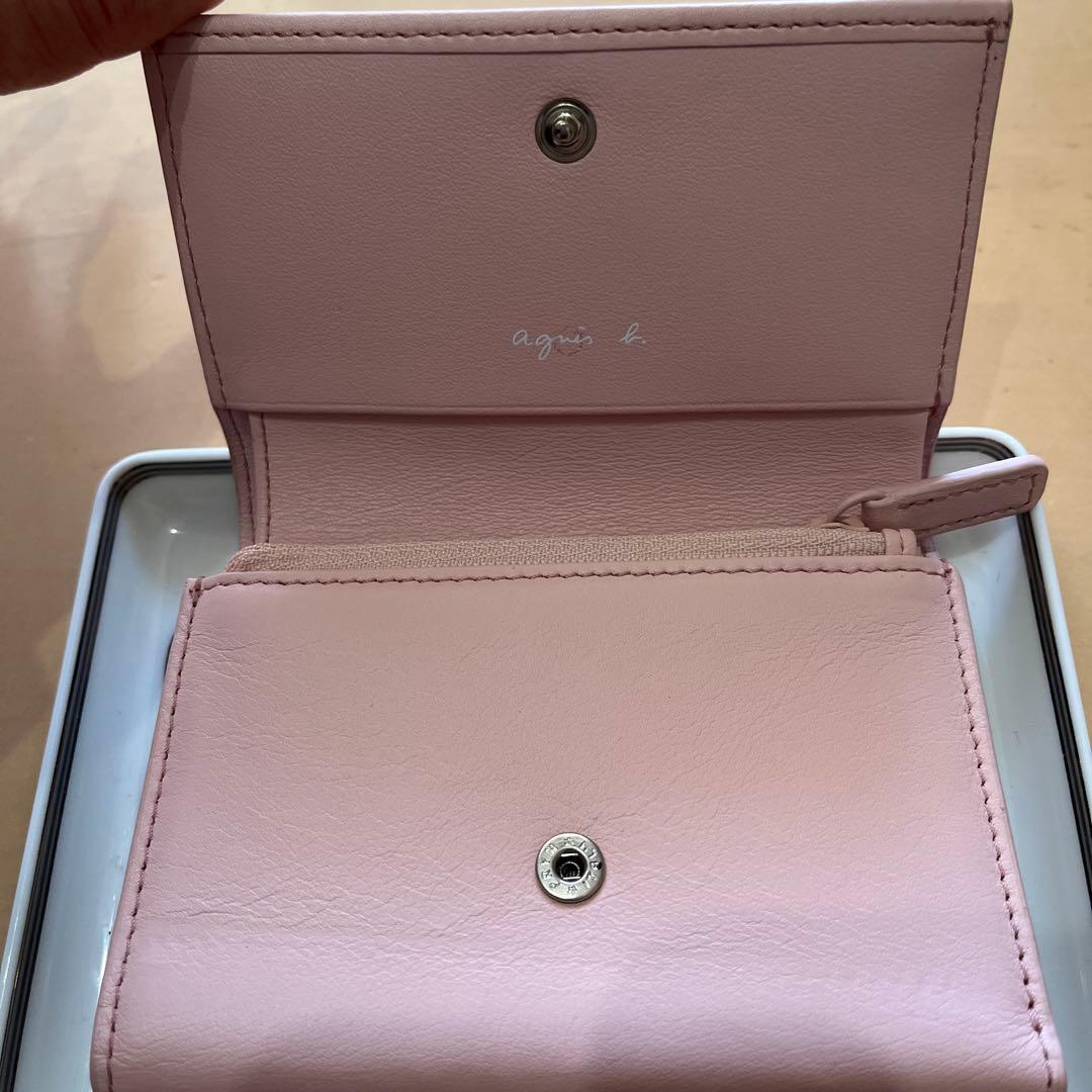 agnès b. ピンク 三つ折り財布　専用です