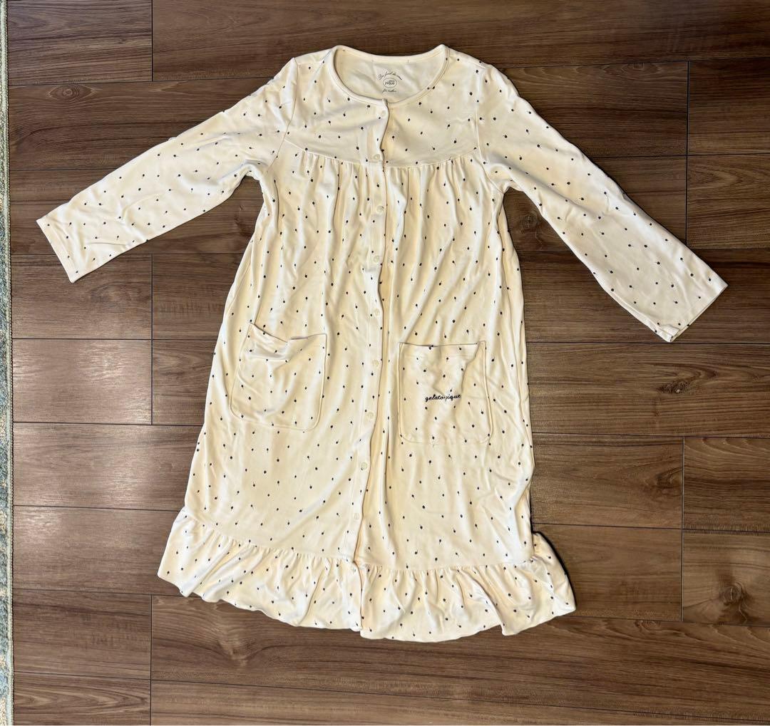 ジェラートピケ　マタニティパジャマ　秋冬春