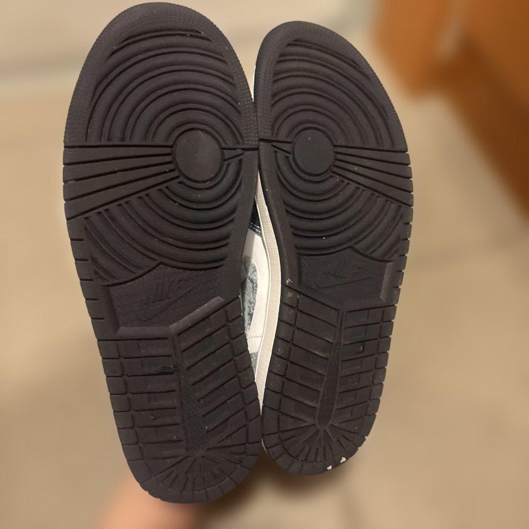 ナイキ エアジョーダン1 ロー ウォッシュド デニム