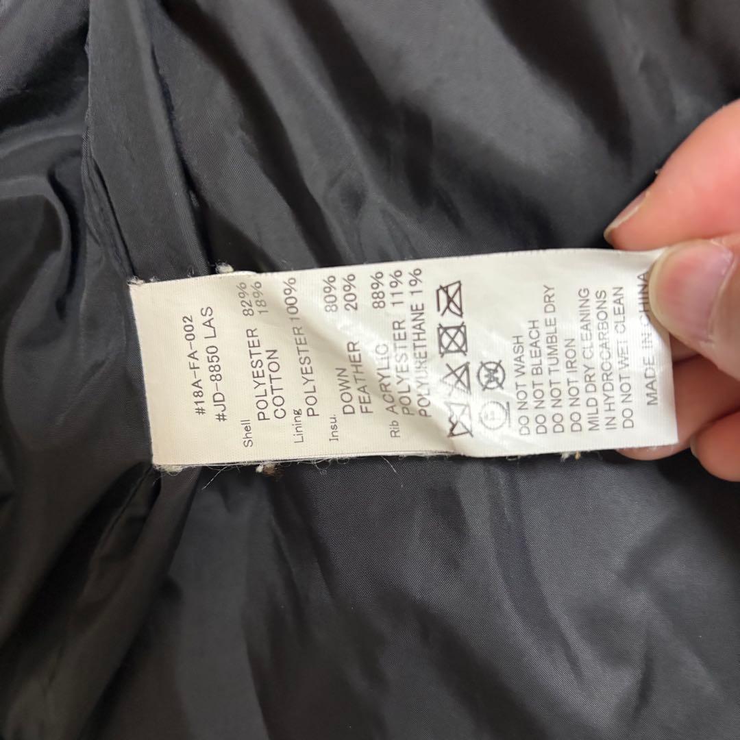 人気❗️ ダントン DANTON ダウン　ダウンジャケット　黒　ブラック　36