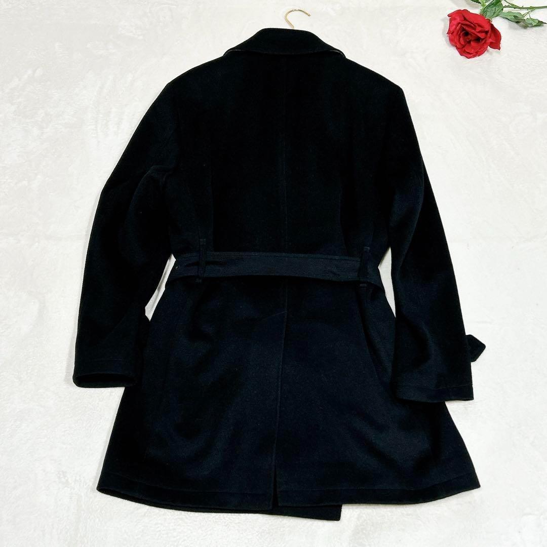 ほぼ未使用✨　ブラックレーベルクレストブリッジ　トレンチコート　ウール　XL