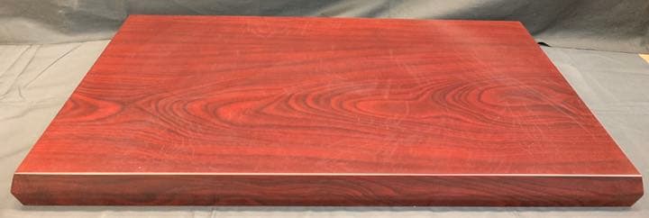 25号　赤　飾り台　特製　雛人形