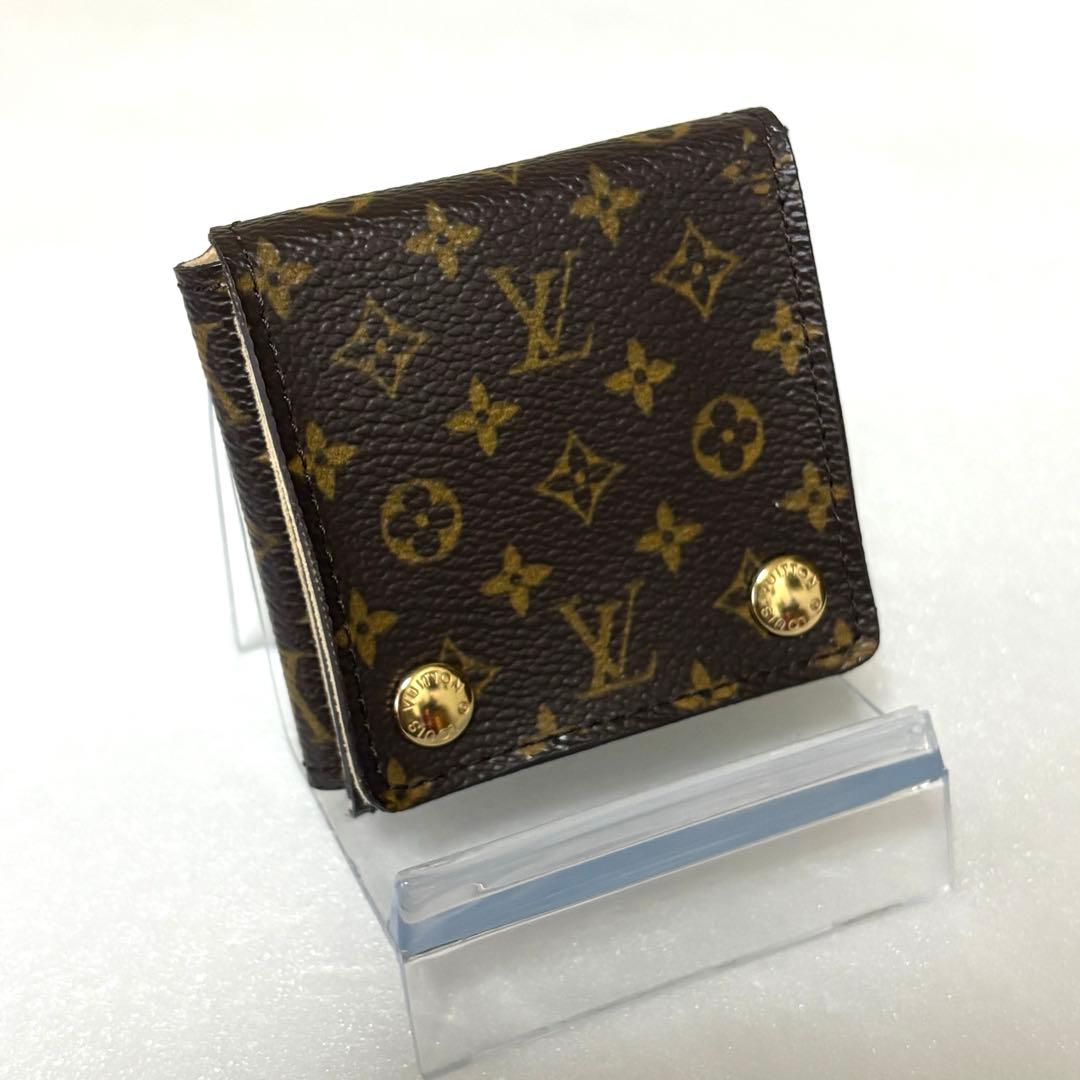 【美品】LOUIS VUITTON モノグラム ジュエリーケース レザー 箱付き