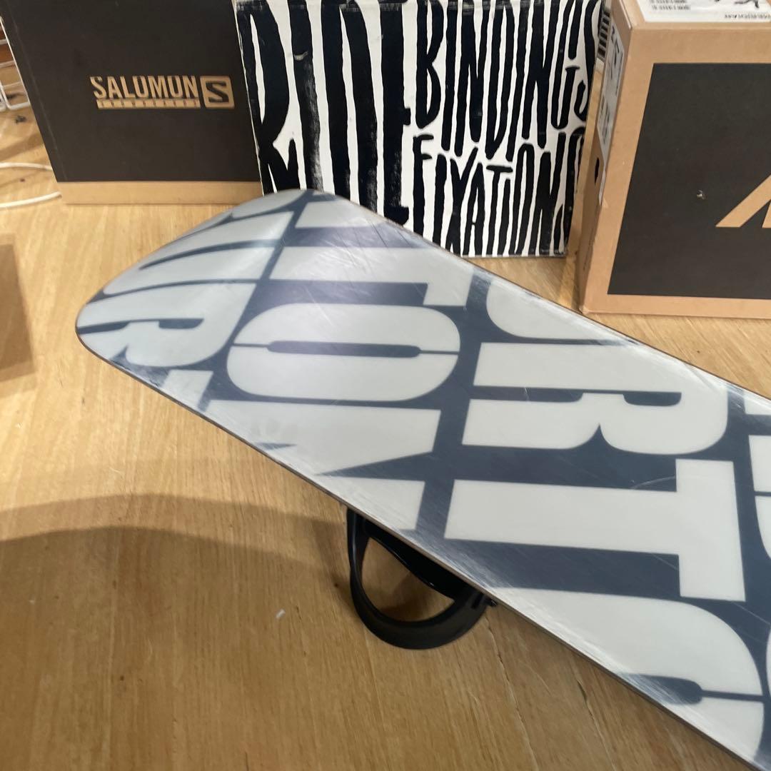 BURTON×ZUMA　バートン　スノーボードセット　未使用バインディング付