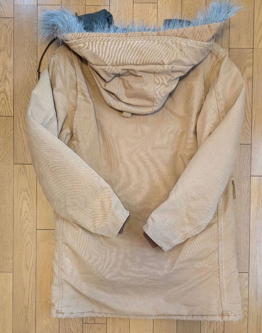 ★まつお★Carhartt　Mサイズ CQ386シベリアンパーカーUSA製