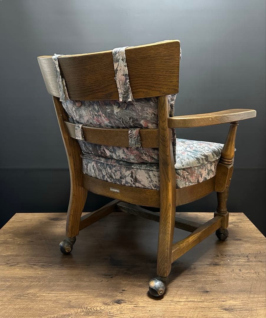 KASHIWA 柏木工　ウィルダネス　K121 キャスター付ダイニングチェア