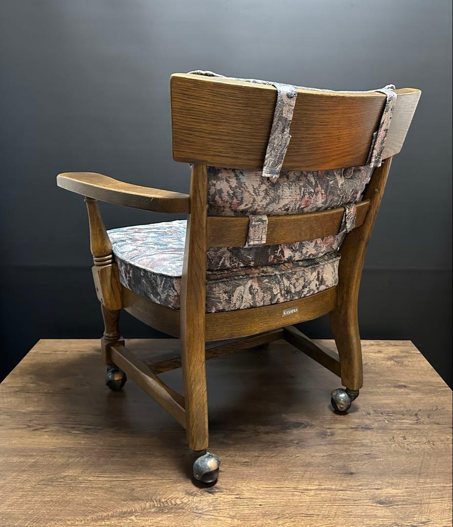 KASHIWA 柏木工　ウィルダネス　K121 キャスター付ダイニングチェア