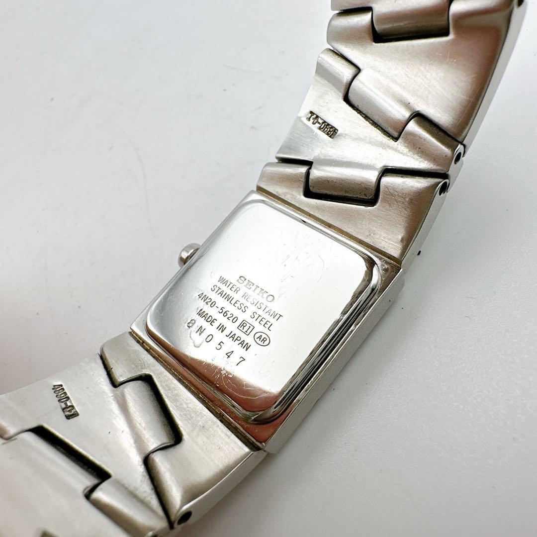 美品 稼動品 SEIKO セイコー レディース腕時計 シェル文字盤 シルバー