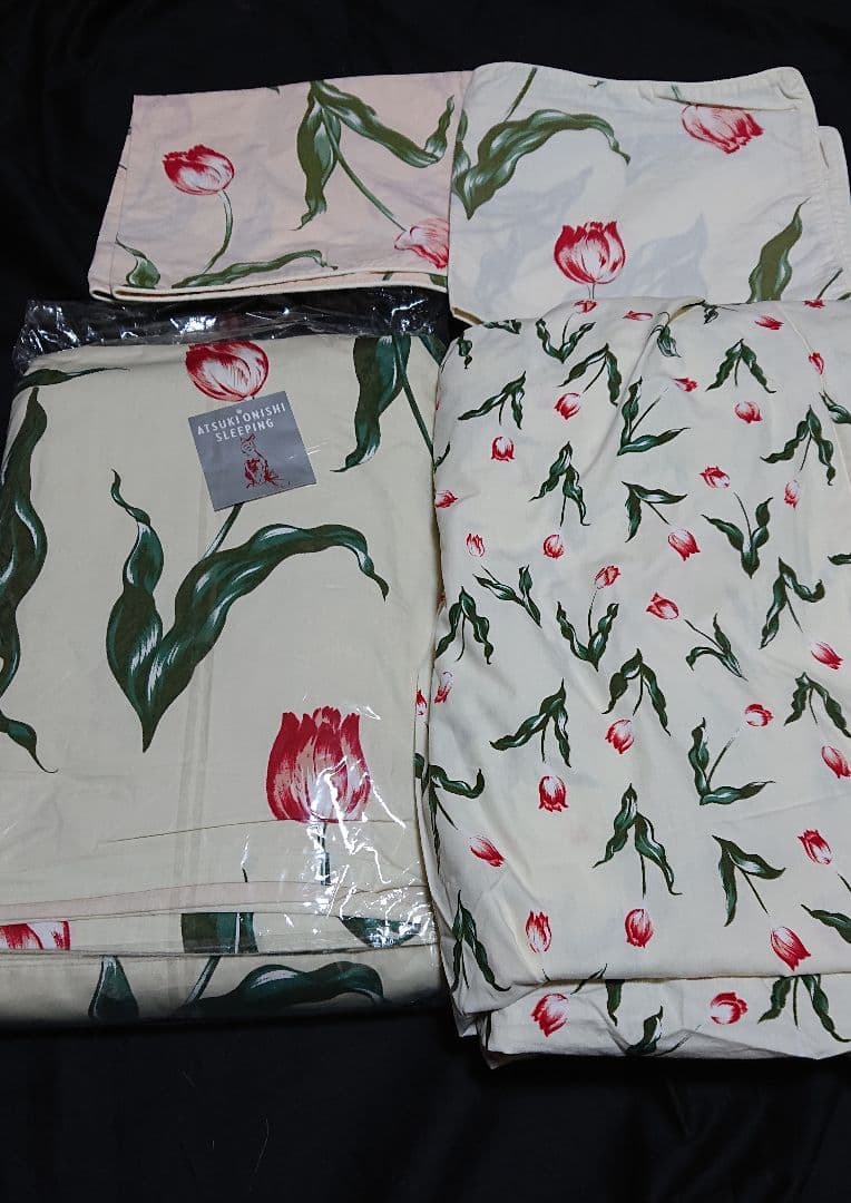 コンフォートケース、マットレスカバー、クッションカバー×2