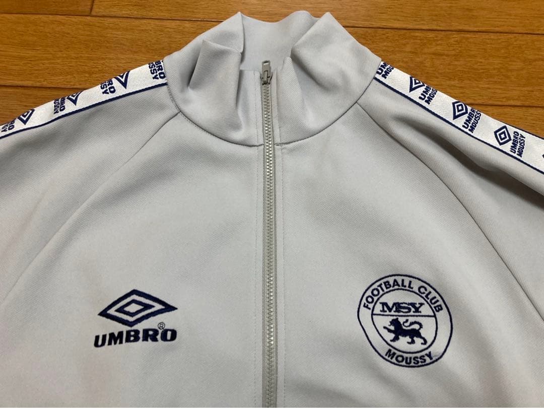 moussy UMBRO グレー トラックジャケット