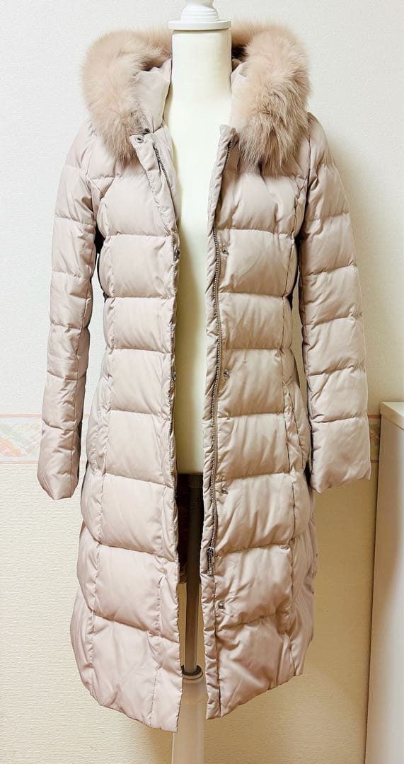 ファー付フードダウンコート