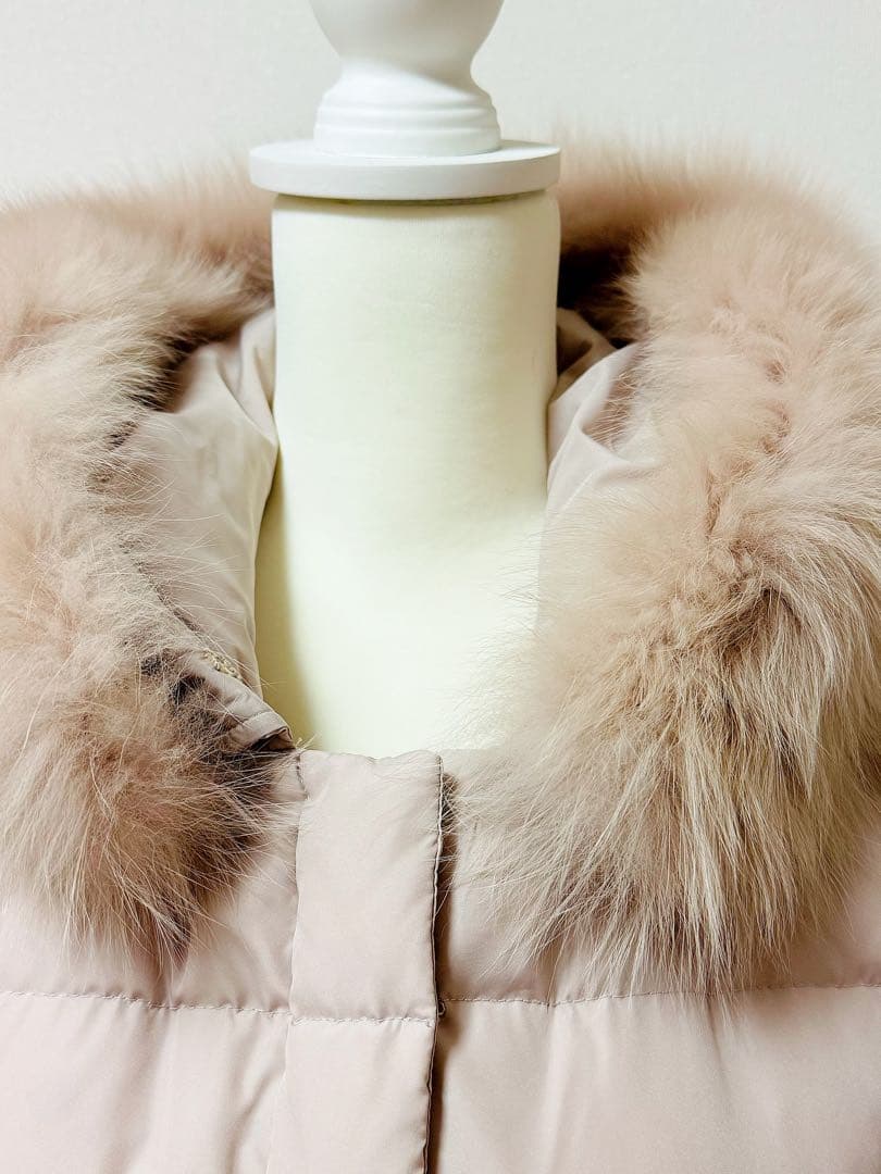 ファー付フードダウンコート