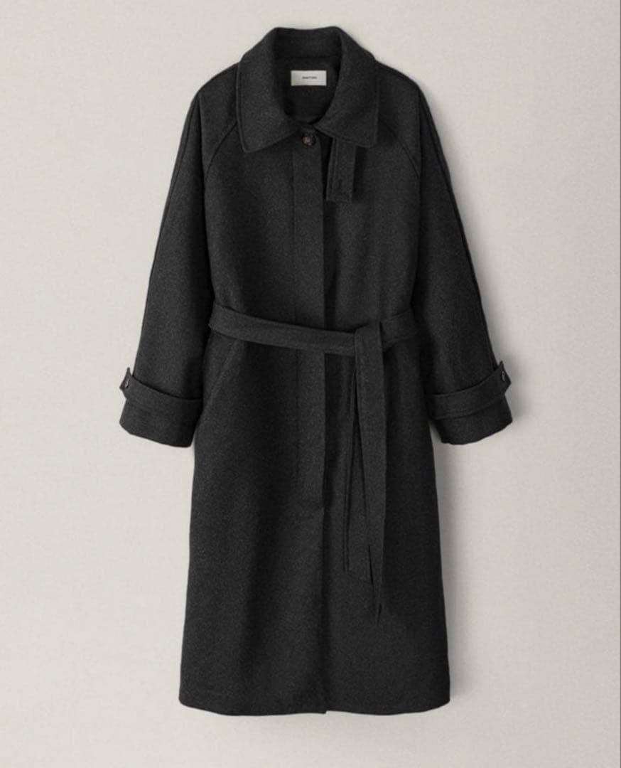 OHOTORO Dublin Coat charcoal ロング　コート