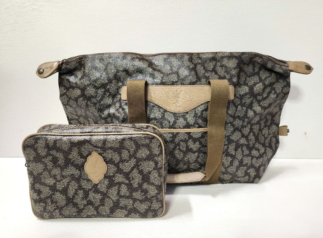 イヴサンローラン　ボストンバッグ　ポーチ