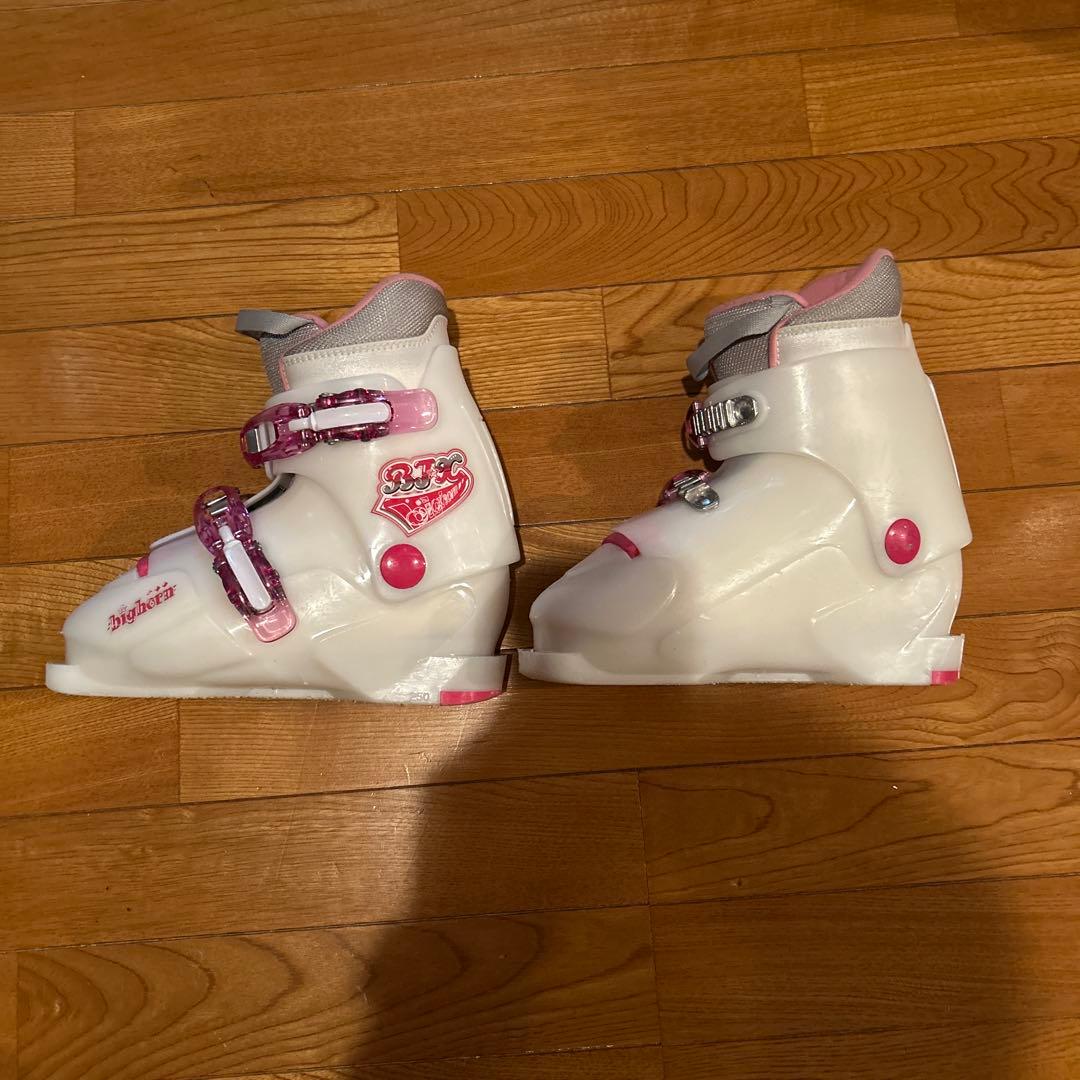 ニシザワ　ジュニアスキーセット ピンク110センチ