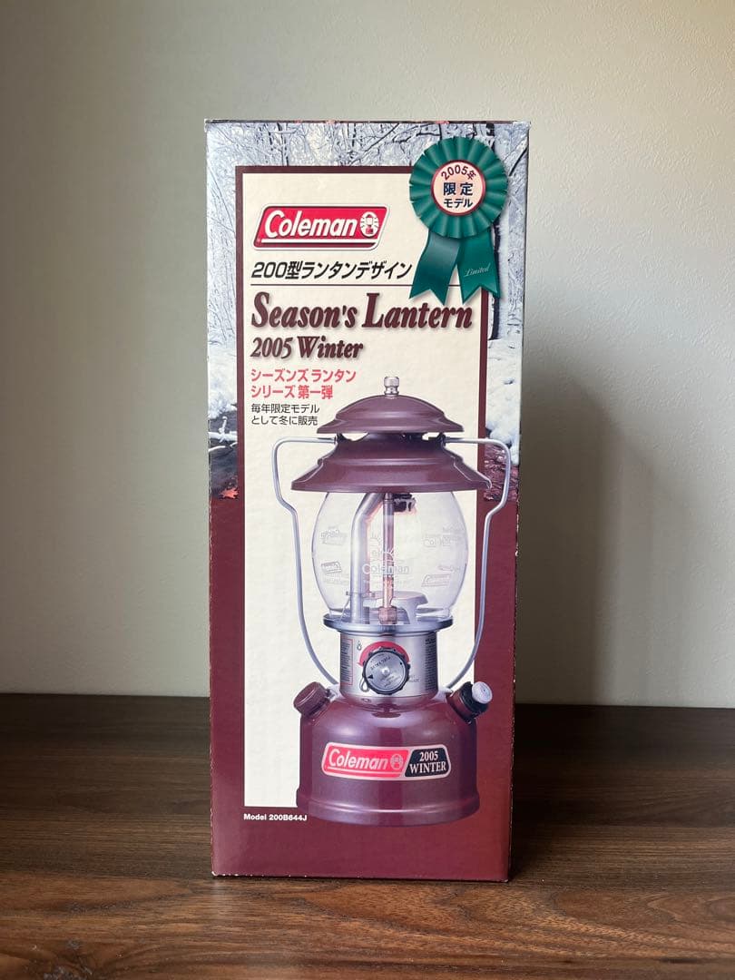 Coleman コールマン　シーズンズ　ランタン　2005 限定　新品