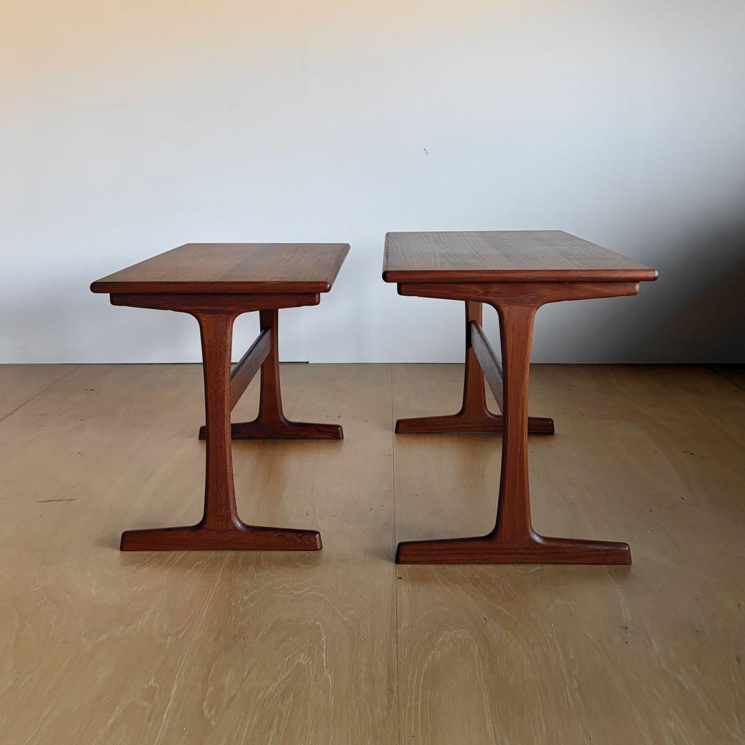 サイドテーブル・ナイトテーブル・ローテーブル Kai Kristiansen Nesting Tables