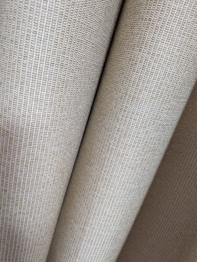 オーダーカーテン 幅150cm×丈240cm 2枚 高級　遮光　防炎