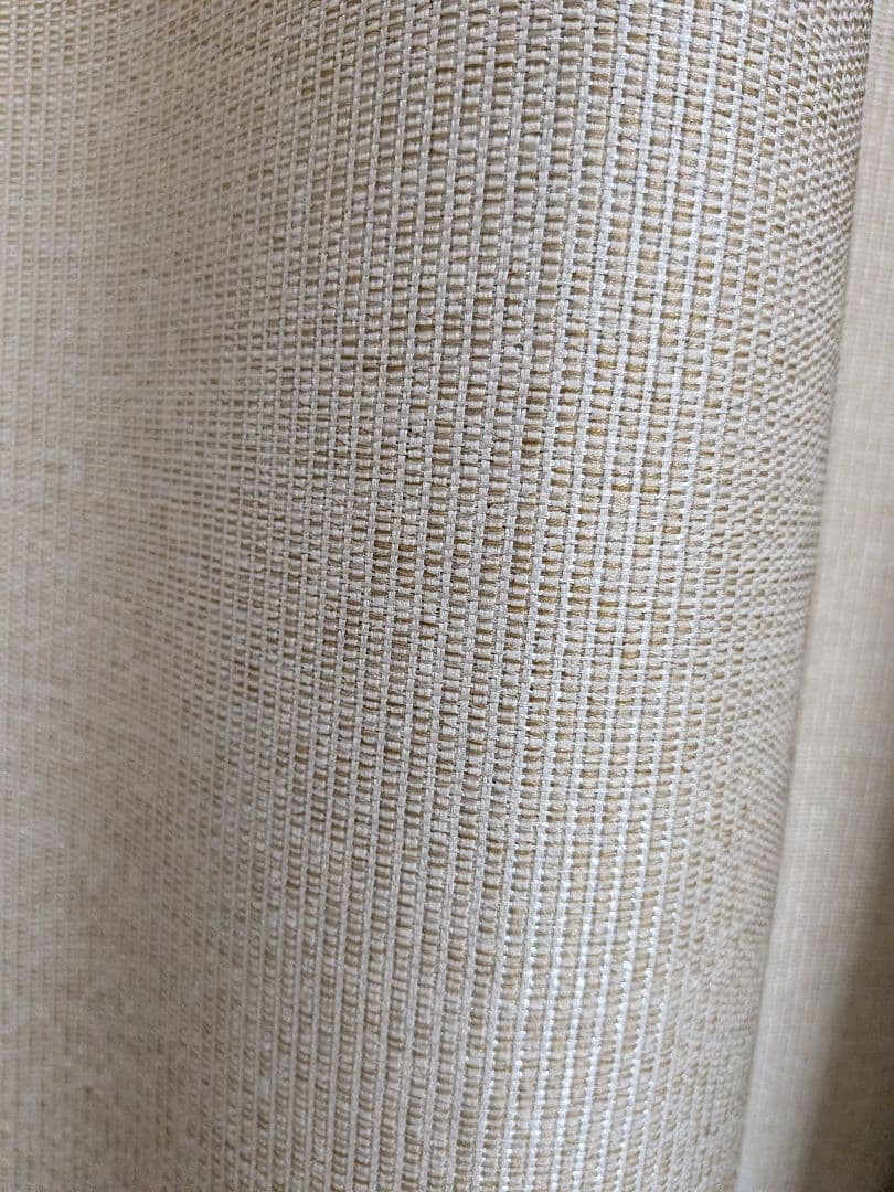 オーダーカーテン 幅150cm×丈240cm 2枚 高級　遮光　防炎