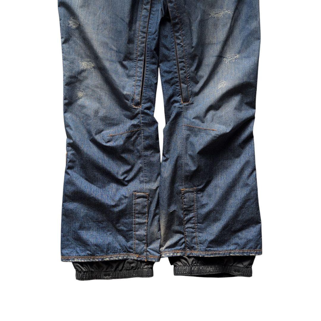 バートン スノボ用パンツ ゴアテックス ダメージジーンズタイプ Sサイズ