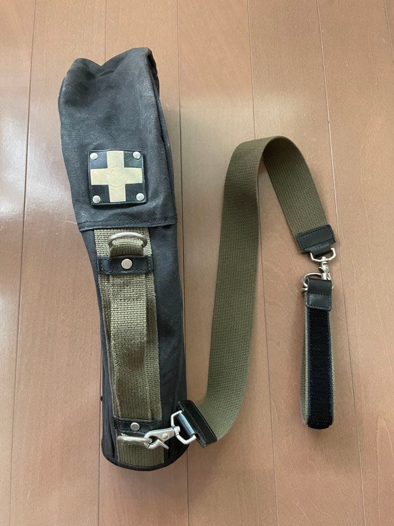 木の庄帆布 黒帆布 ゴルフクラブケース