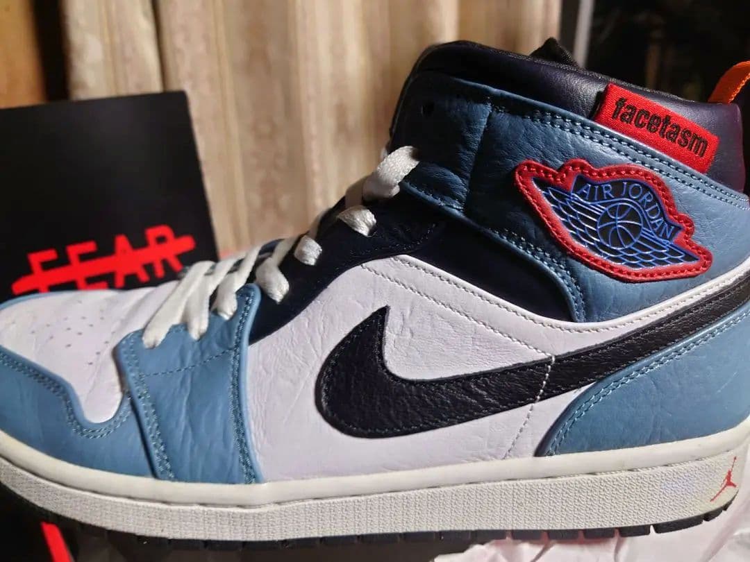 シューズ(男性用) NIKE AIR JORDAN 1 MID FEARLESS FACETASM