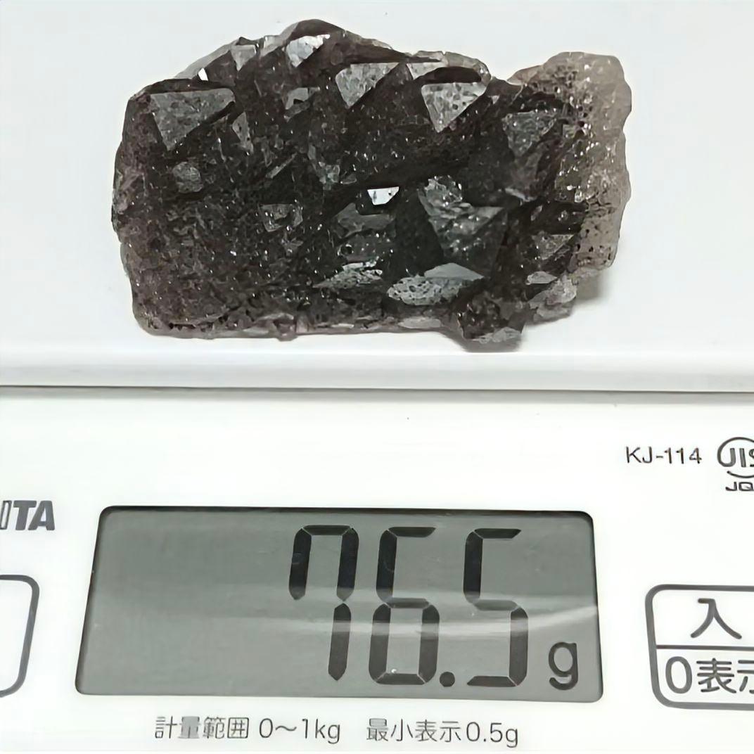 ★エスピリトサント水晶(原初スーパーセブン) 結晶76.5g②(珍品！ SA+)