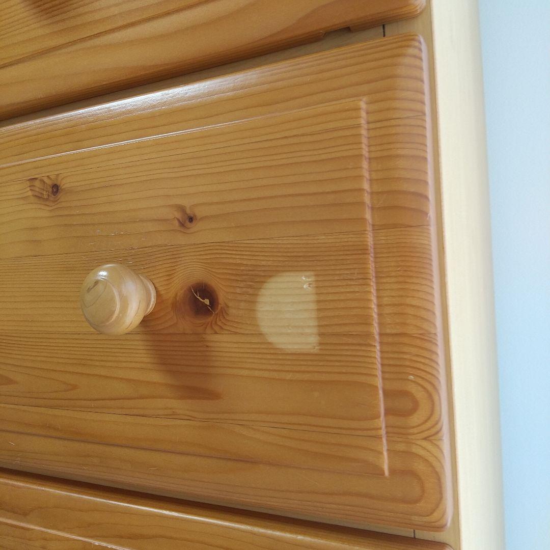 N*o様 チェスト　6段　タンス　ハイチェスト　引き出し　木目