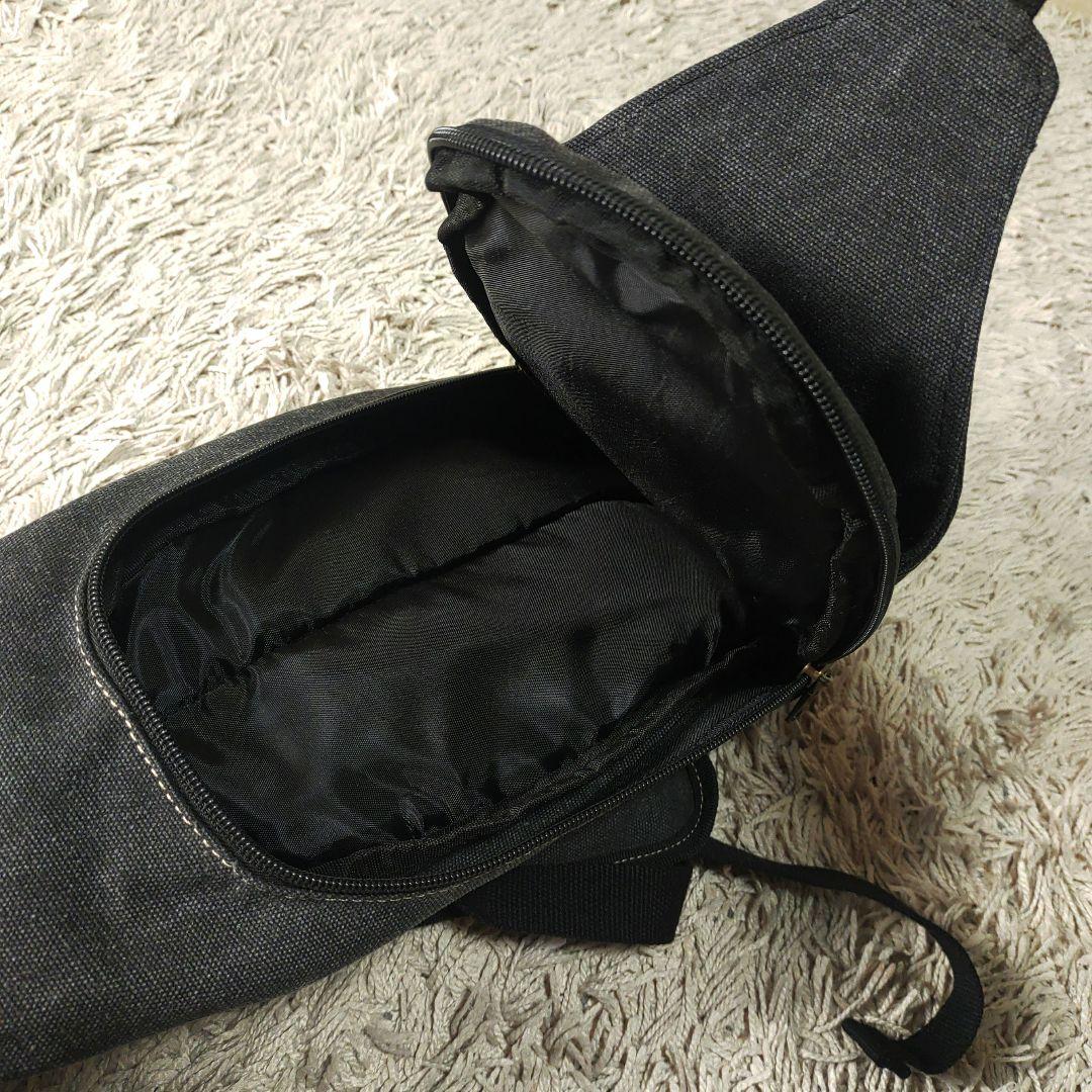 【新品未使用】DIESEL　ディーゼル　ボディバッグ　デニム　グレー