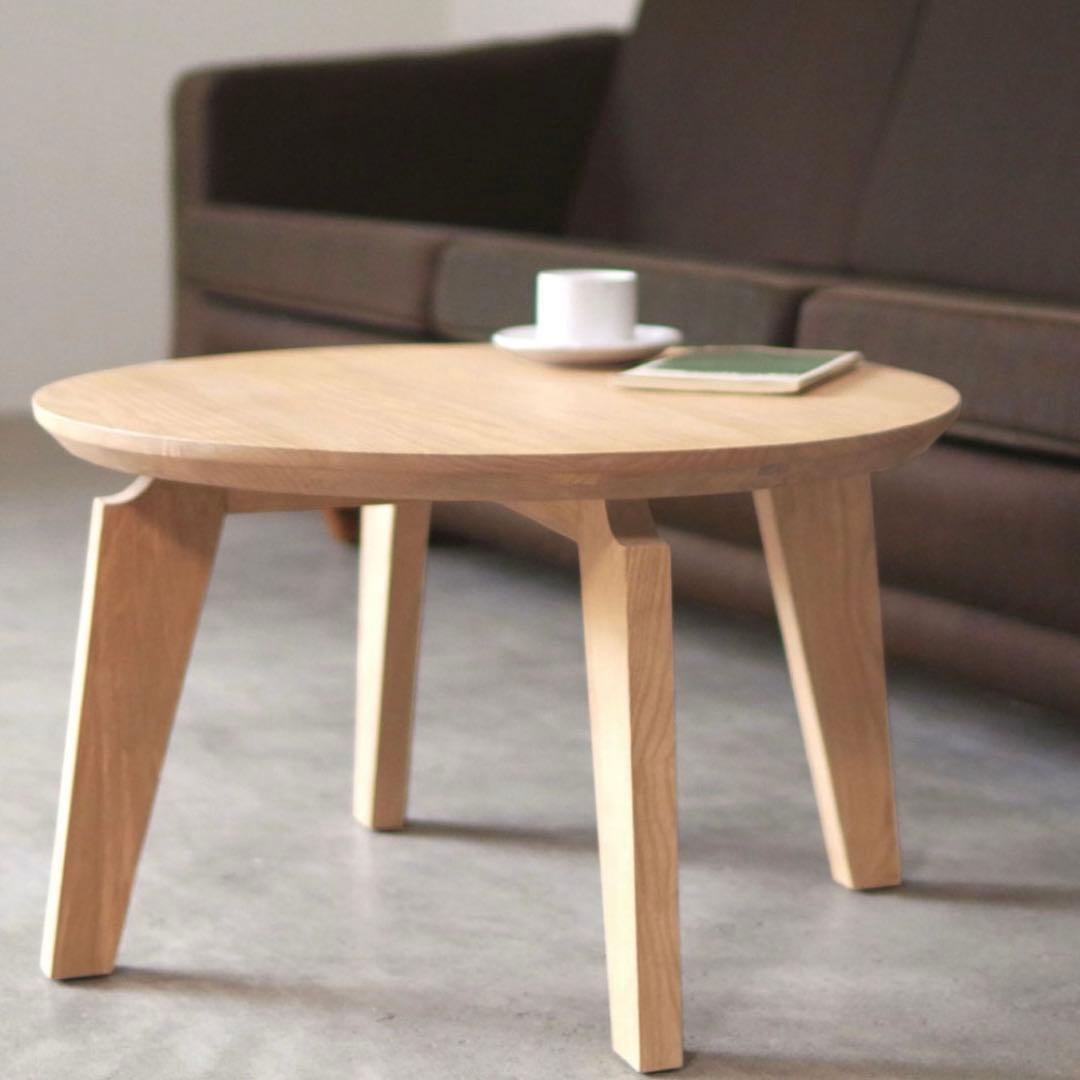 センターテーブル・ローテーブル JS ROUND TABLE