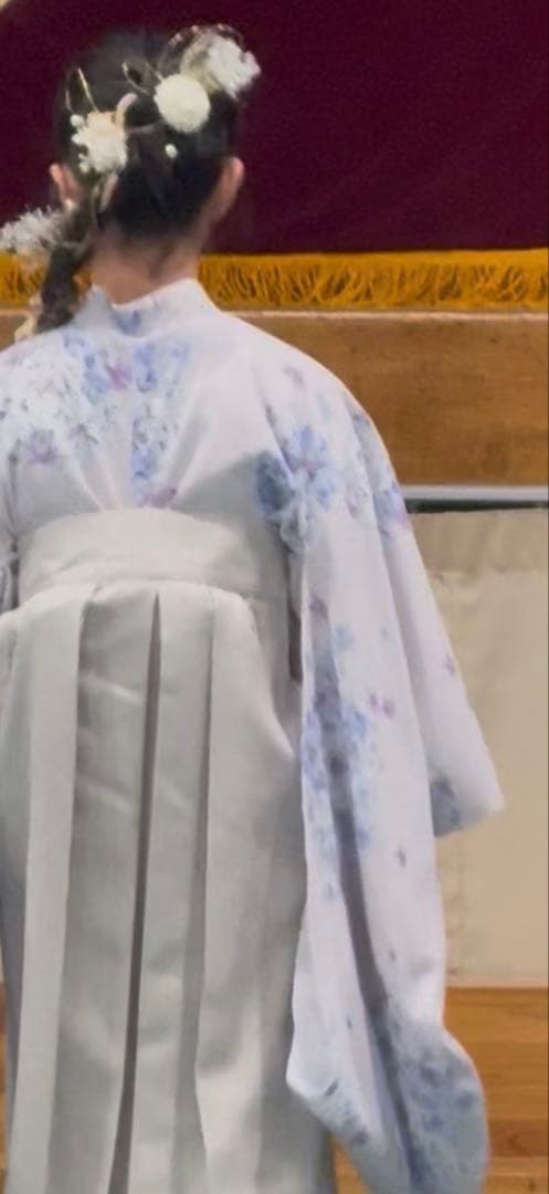140 キャサリンコテージ袴　セット　髪飾り付き