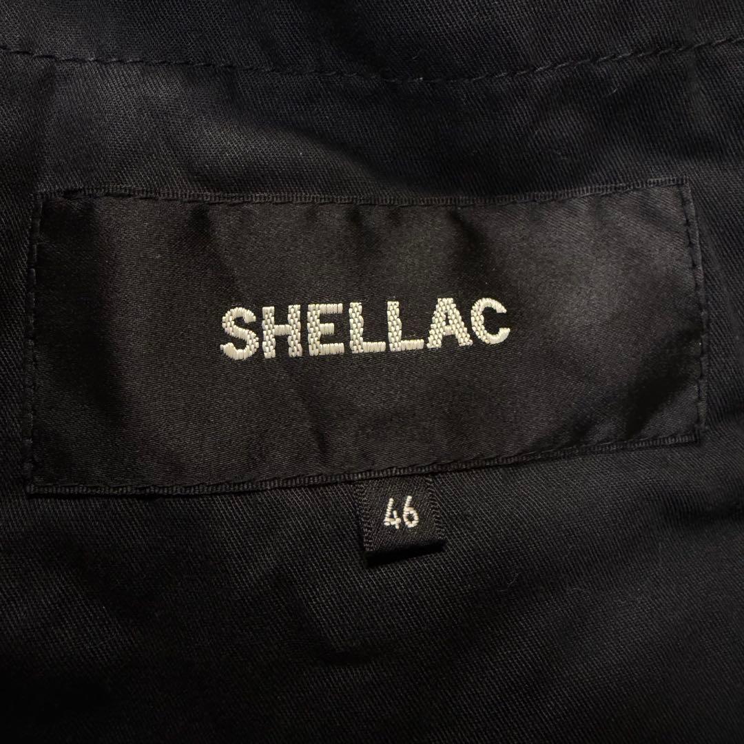 SHELLAC シェラック ファー付き アウター　サイズ46 ボア　ジャケット