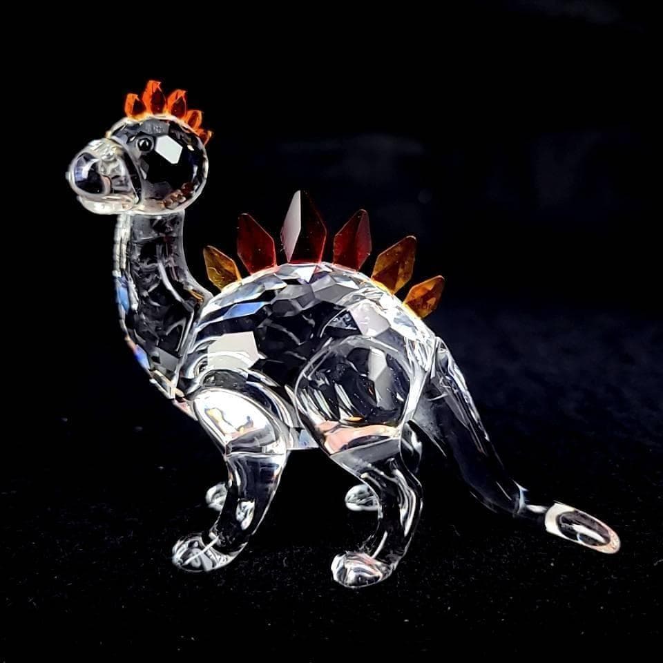 ●美品/スワロフスキー　恐竜　ディノ　置物　フィギュリン　箱つき　8