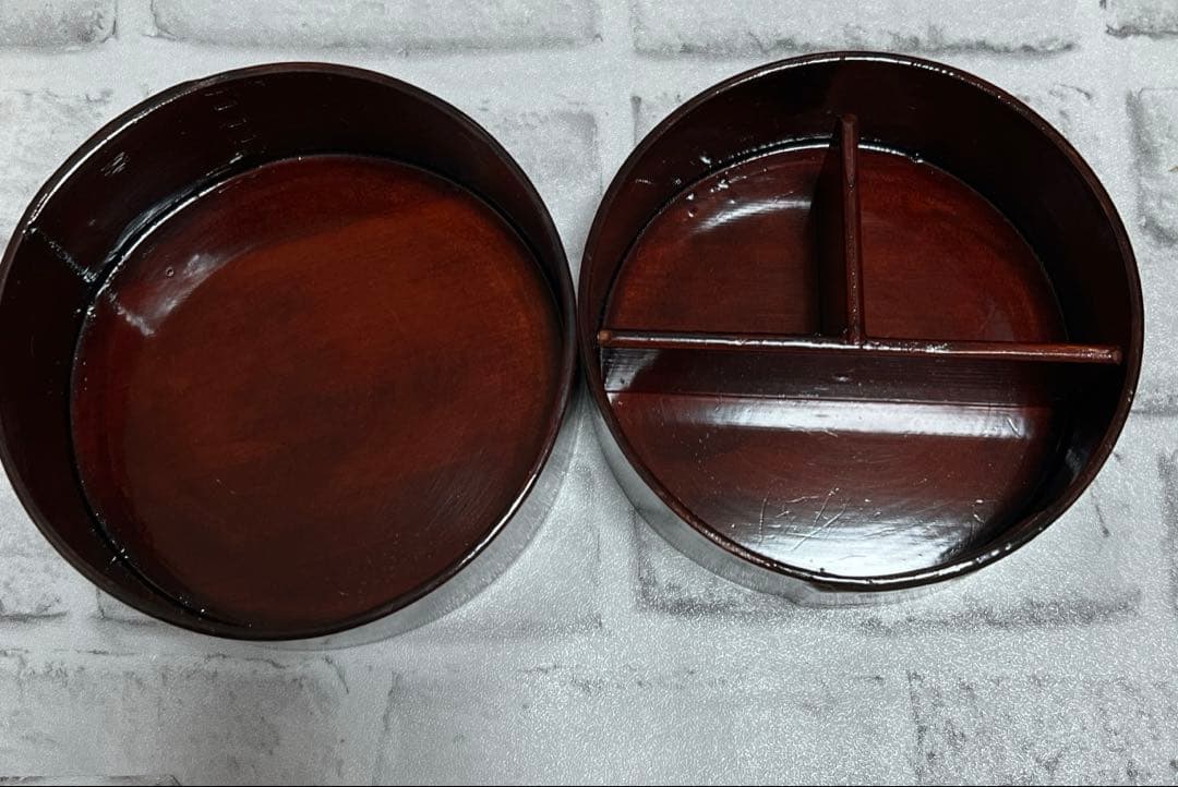 井川メンパ お弁当箱 丸型 1号 望月良秋