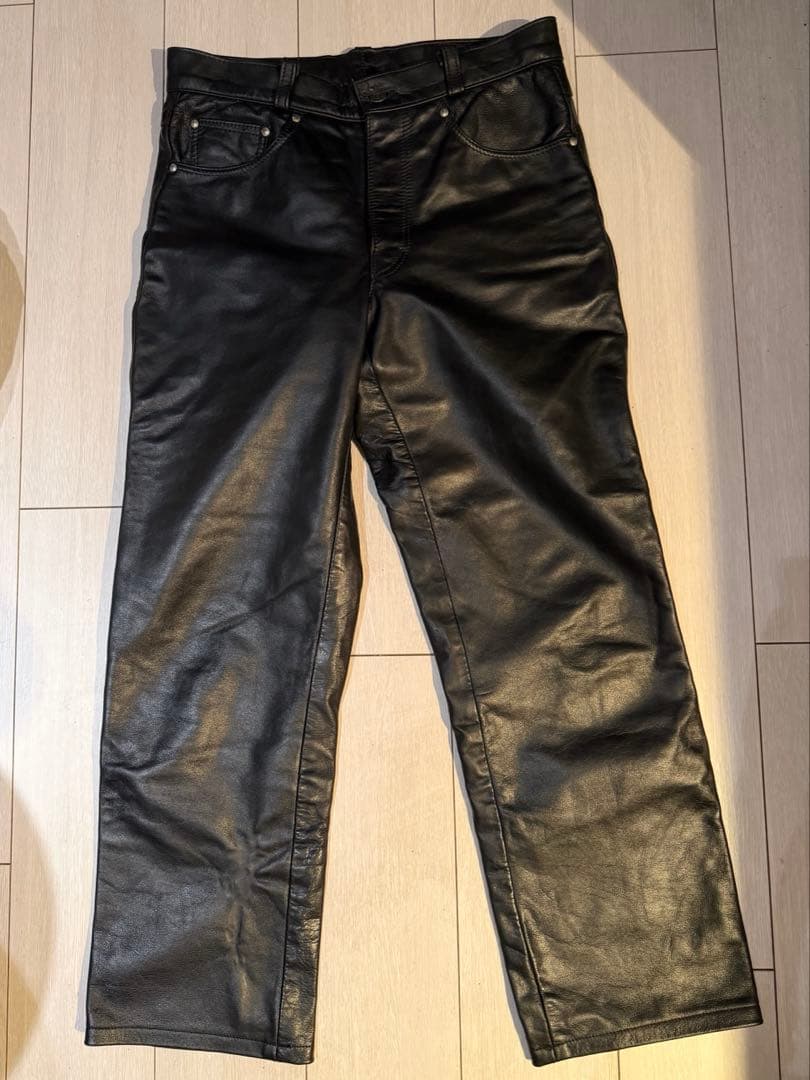 Schott／ショット W32 レザーパンツ／革パンツ