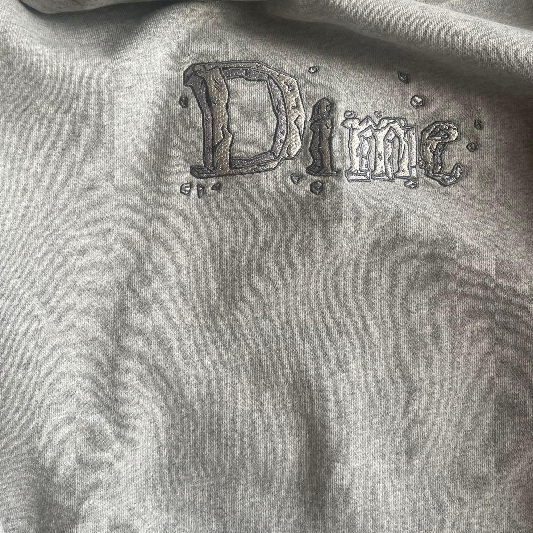 Dime グレー パーカー XL