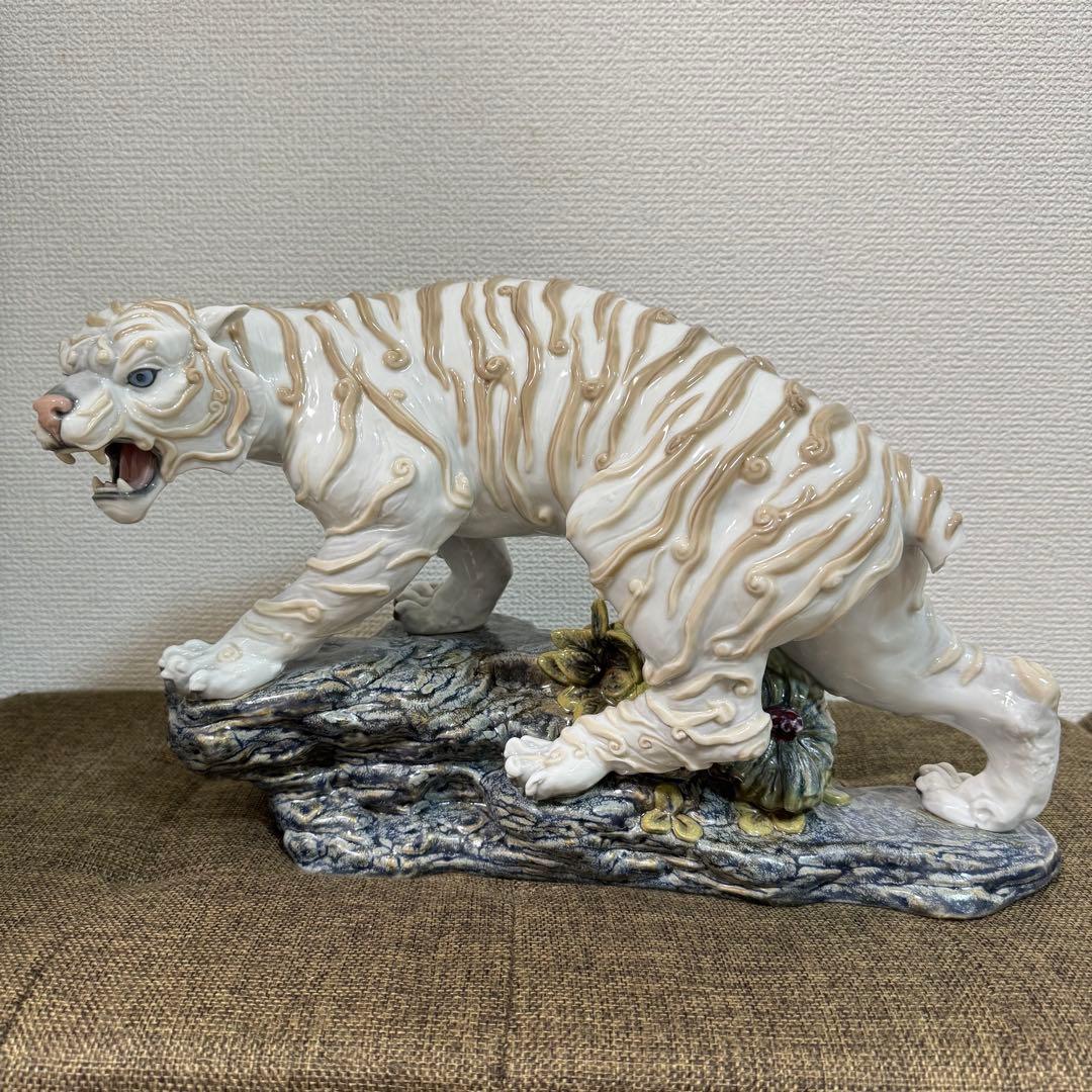 LLADRO リアドロ 四神 白虎 大型 スタチュー 置物 訳あり 大特価