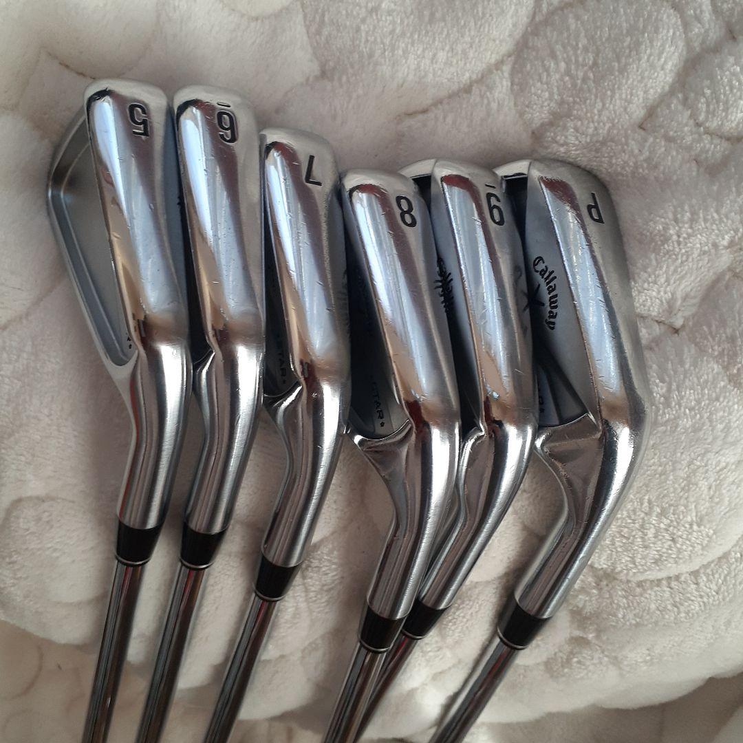 2024 Callaway X Forged スター アイアン 6本セット